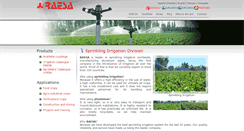 Desktop Screenshot of aluminiumirrigation.com